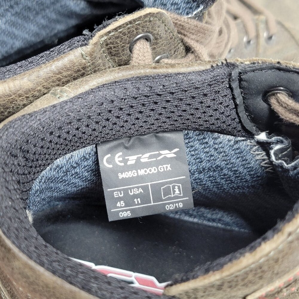 TCX Men's Mood GTX Motorcycle Riding Shoe Men's 11/45 - Picture 5 of 9